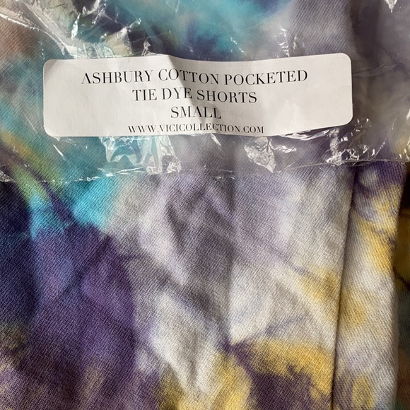 ASHBURY COTTON POCKETED TIE DYE SHORTS - Picture 6 of 6
